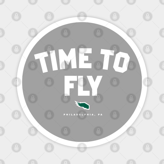 Time To Fly Magnet by Center City Threads